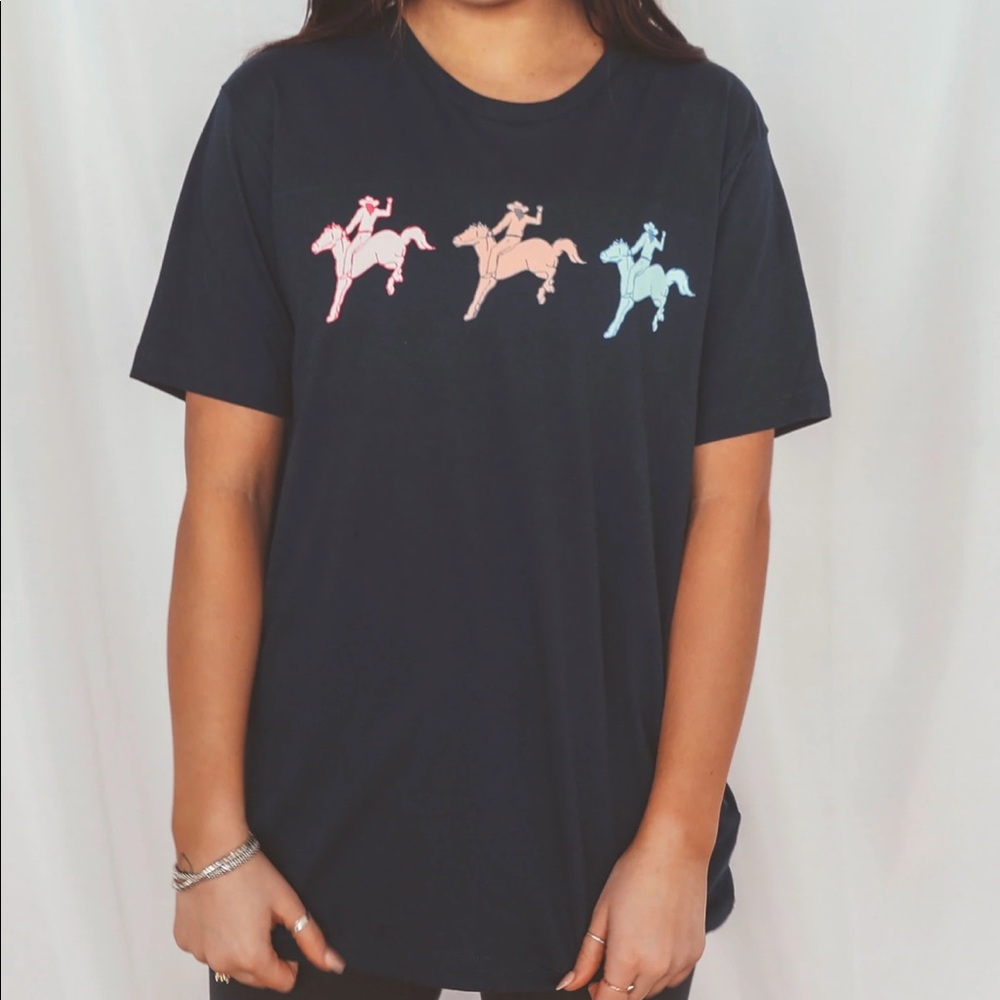 Charlie Southern Neon Rider tshirt
